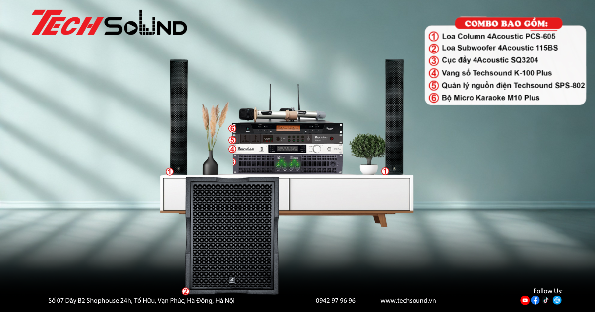 Tết 2026 Thăng Hoa Hơn Với Top 3 Dàn Loa Cột “Chuẩn Gu” Cho Mọi Không Gian Sống