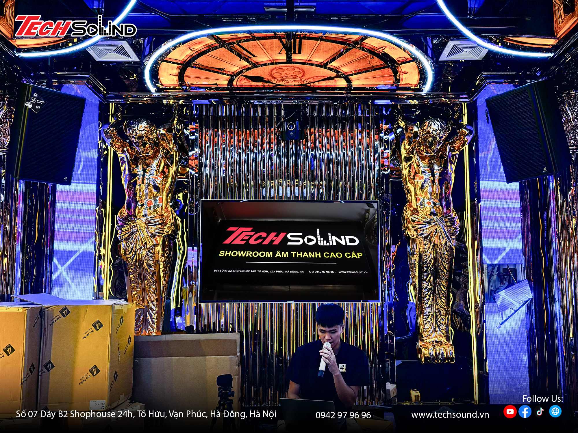 Dàn karaoke X12 lắp đặt Lục Yên Lào Cai