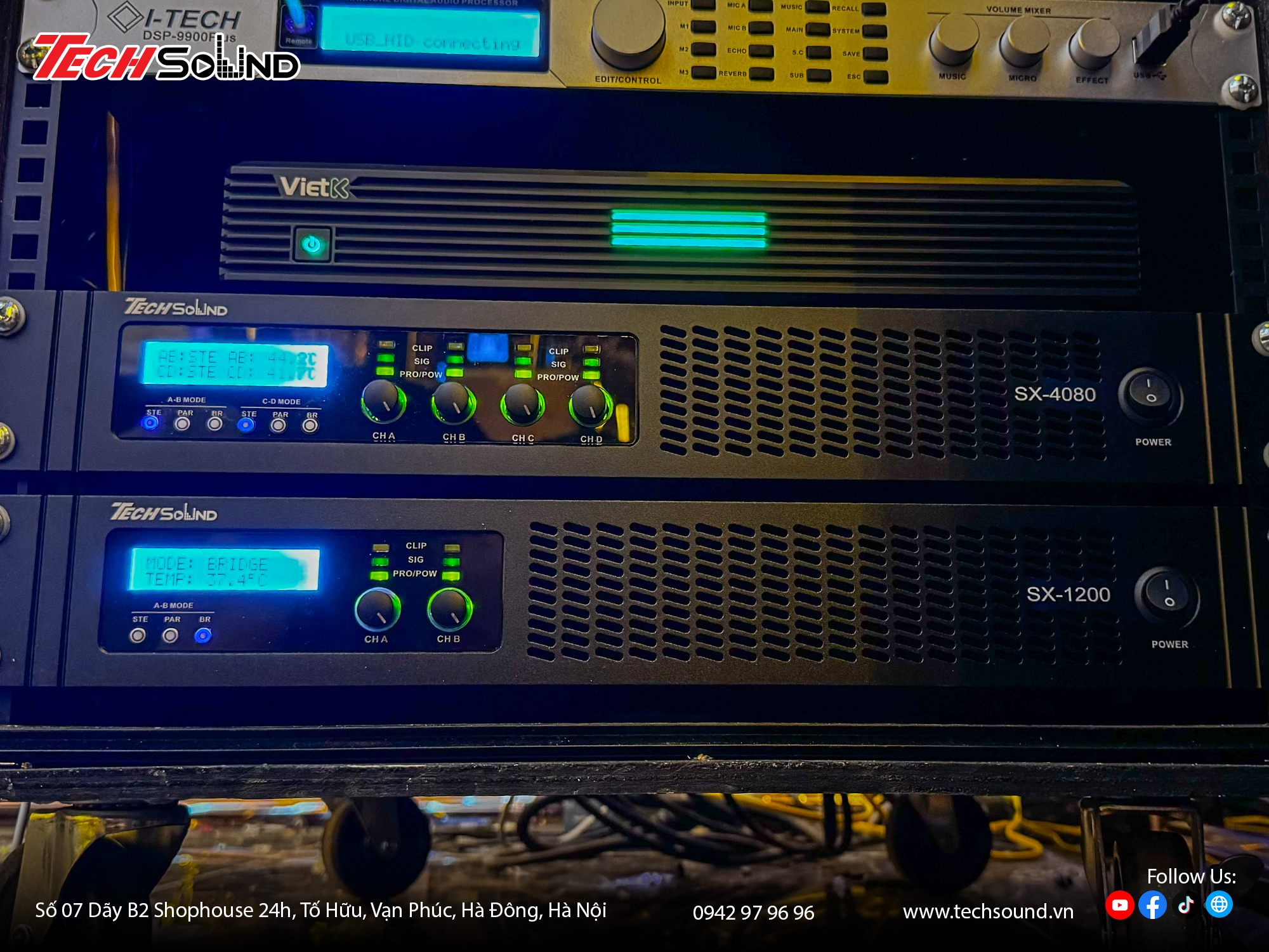 Dàn karaoke X12 lắp đặt Lục Yên Lào Cai