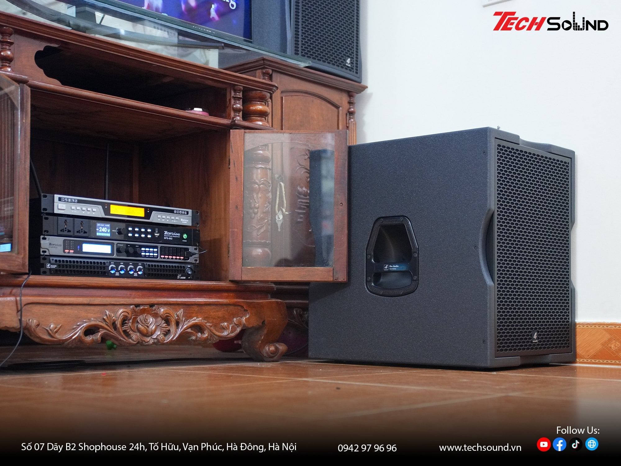 dàn karaoke gia đình 4Acoustic DR12 11