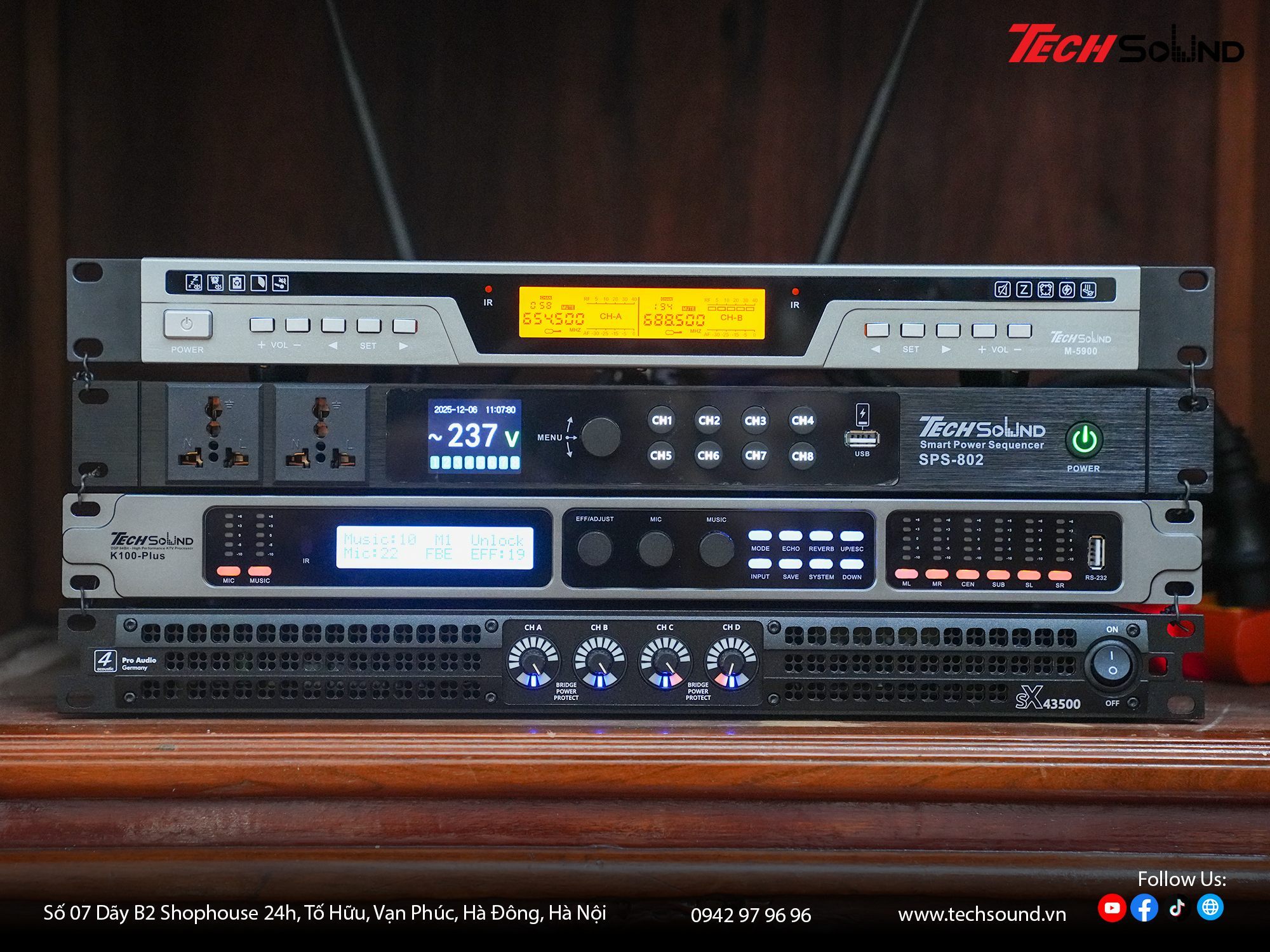 dàn karaoke gia đình 4Acoustic DR12 12