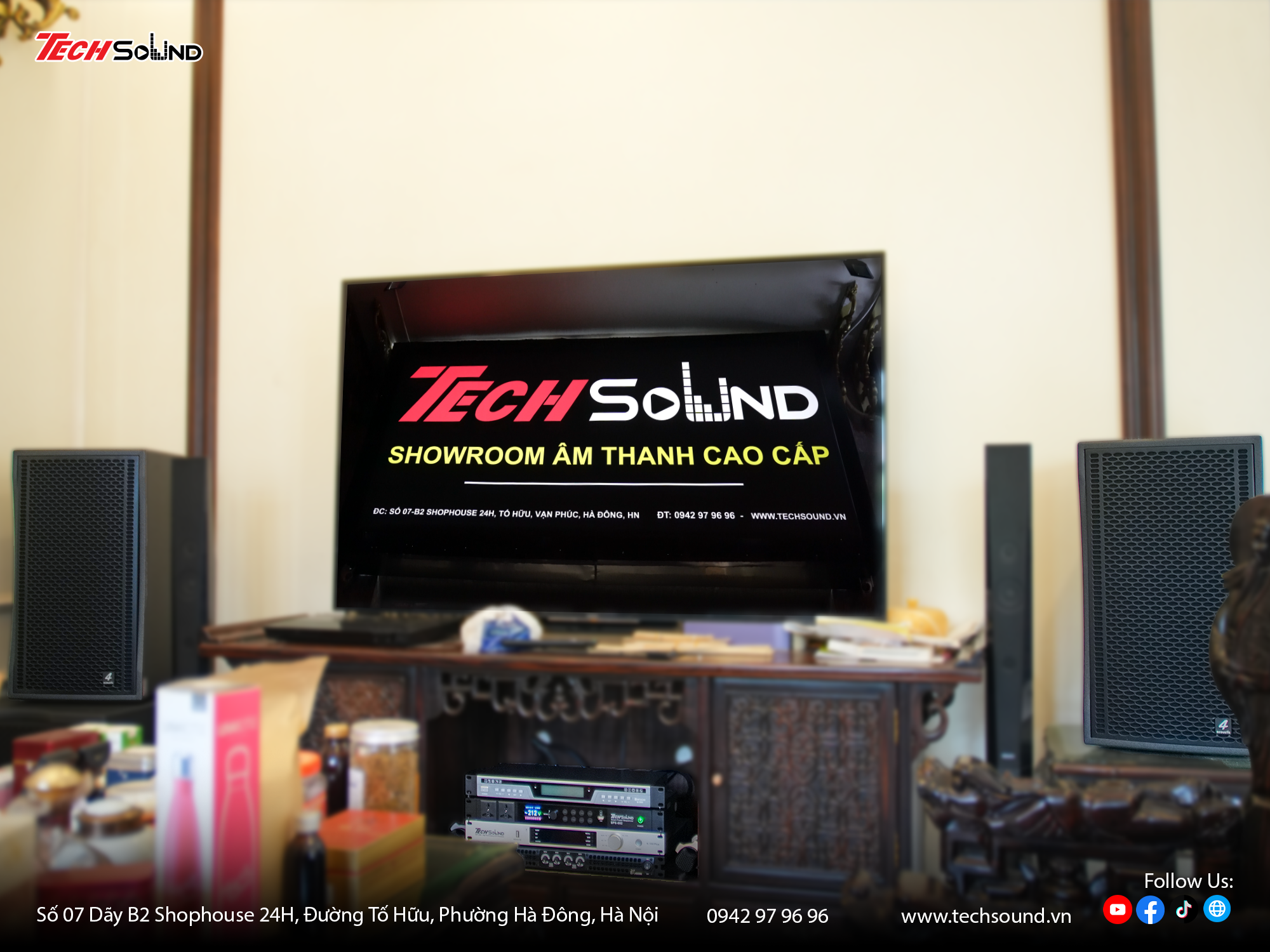 dàn karaoke gia đình 4Acoustic DR12 13