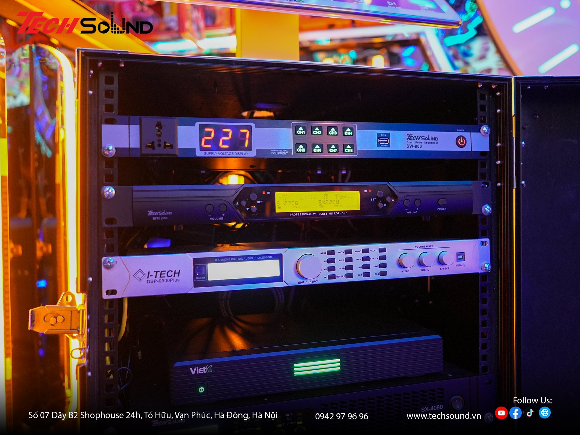 dàn karaoke kinh doanh 4Acoustic V12 4