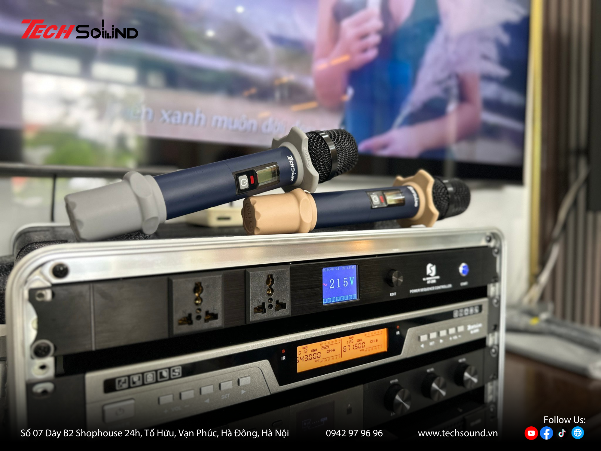 Lý do micro M5900 được kỹ thuật viên chọn cho dàn âm thanh karaoke chuyên nghiệp