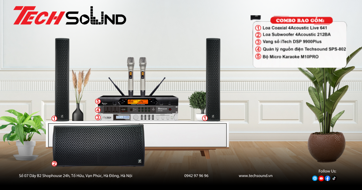 Tết 2026 Thăng Hoa Hơn Với Top 3 Dàn Loa Cột “Chuẩn Gu” Cho Mọi Không Gian Sống