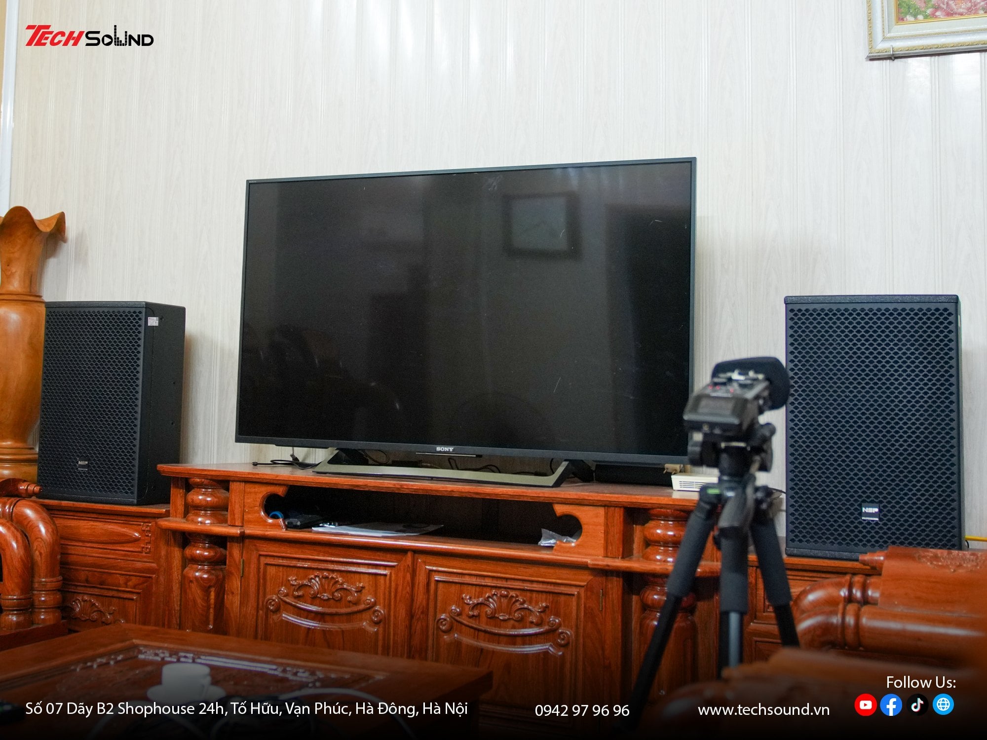 Dàn loa karaoke NSP Audio HS10