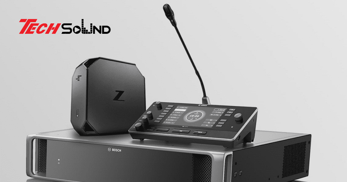 Hệ thống âm thanh hội nghị không chạm – Kết nối bằng giọng nói