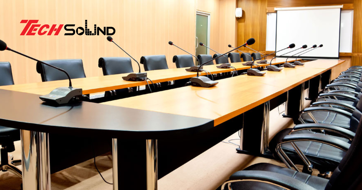 Hệ thống âm thanh hội nghị không chạm – Kết nối bằng giọng nói
