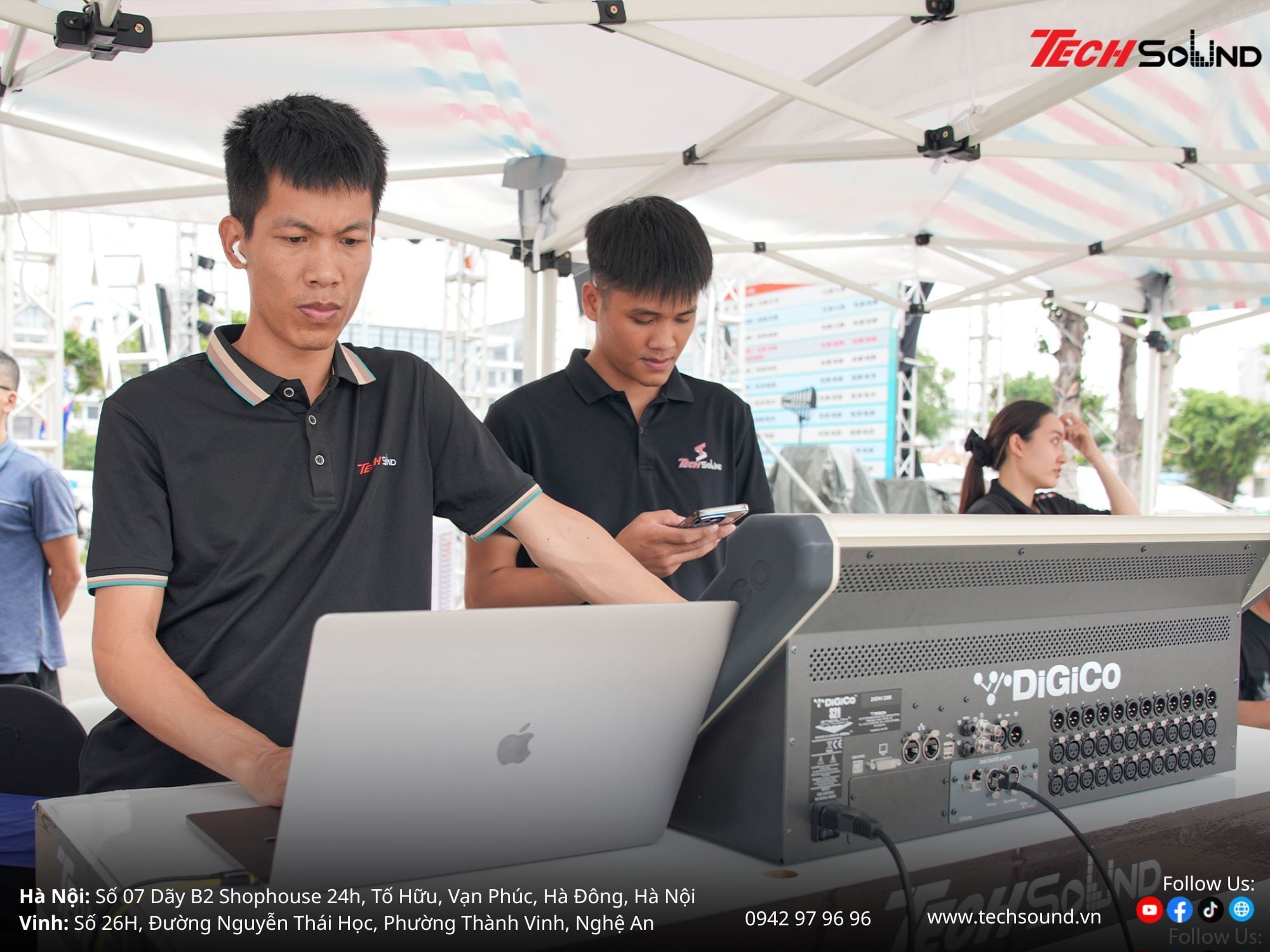 Lắp đặt dàn âm thanh đám cưới Vinh Nghệ An 3