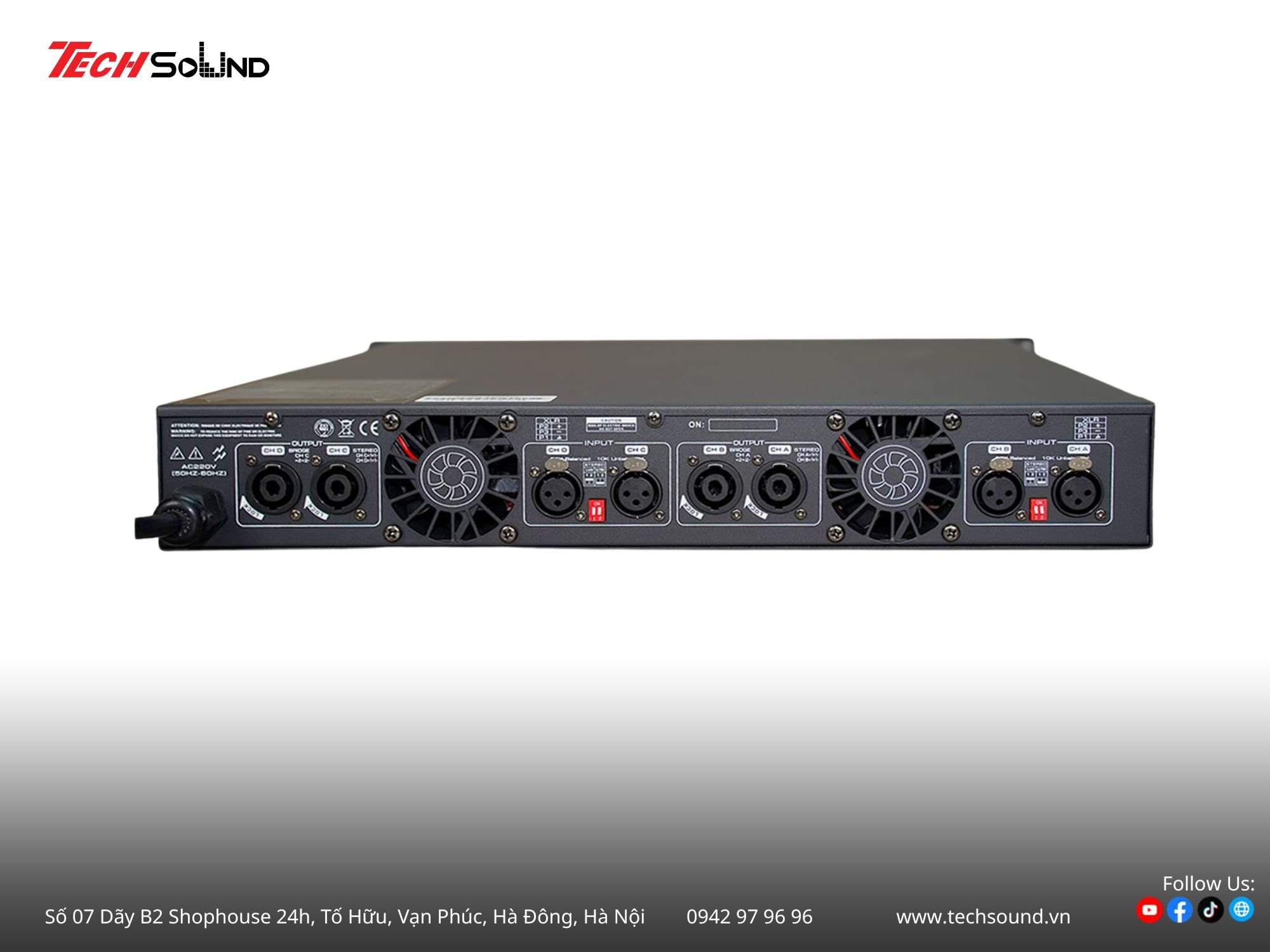 Cục đẩy 4 kênh ClassD Techsound SX4120 2