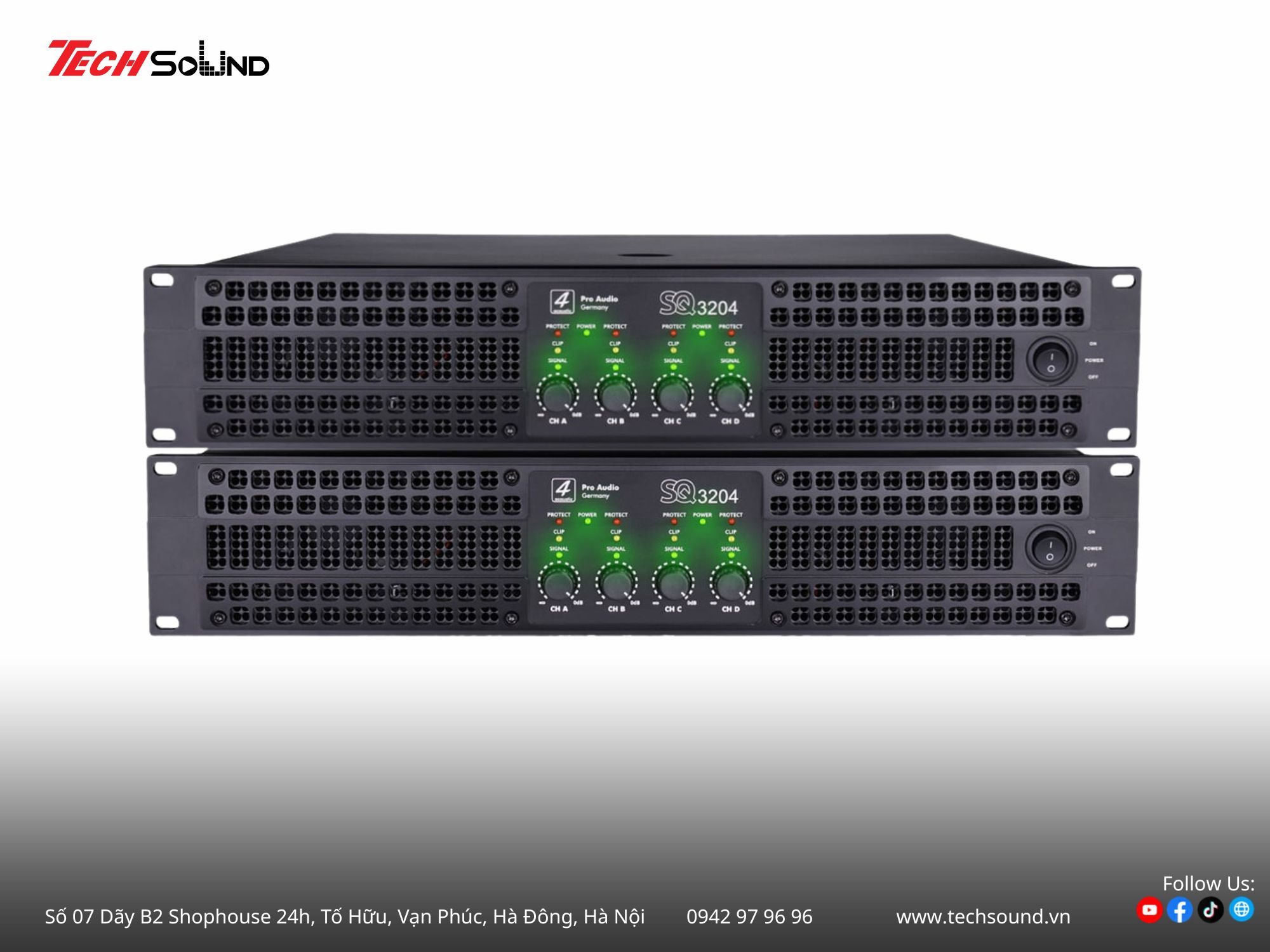 cục đẩy công suất 4Acoustic SQ3204