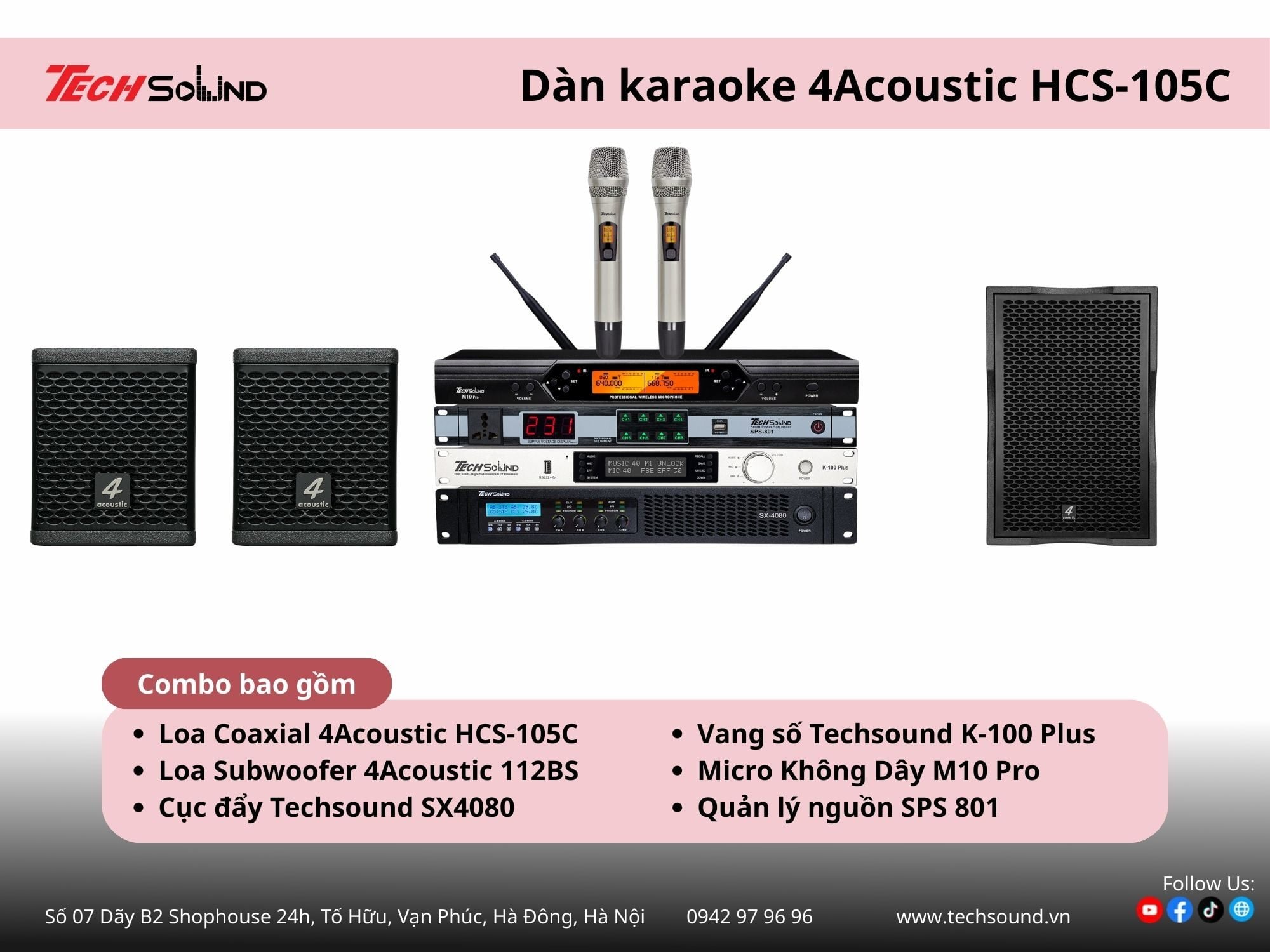 dàn karaoke 4Acoustic 15