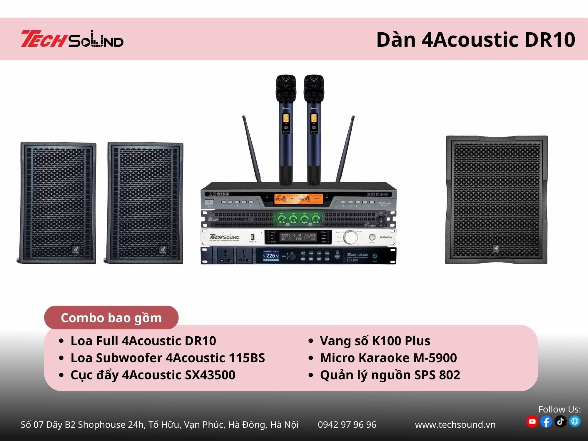 dàn karaoke 4Acoustic 1