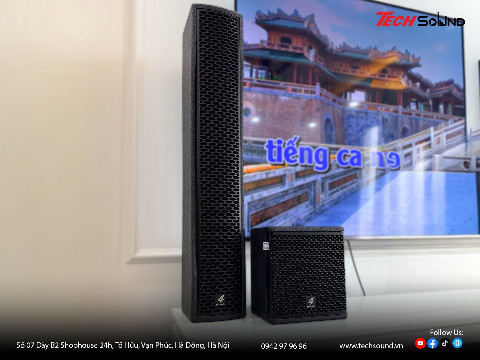 dàn karaoke 4Acoustic HSC-108C 6