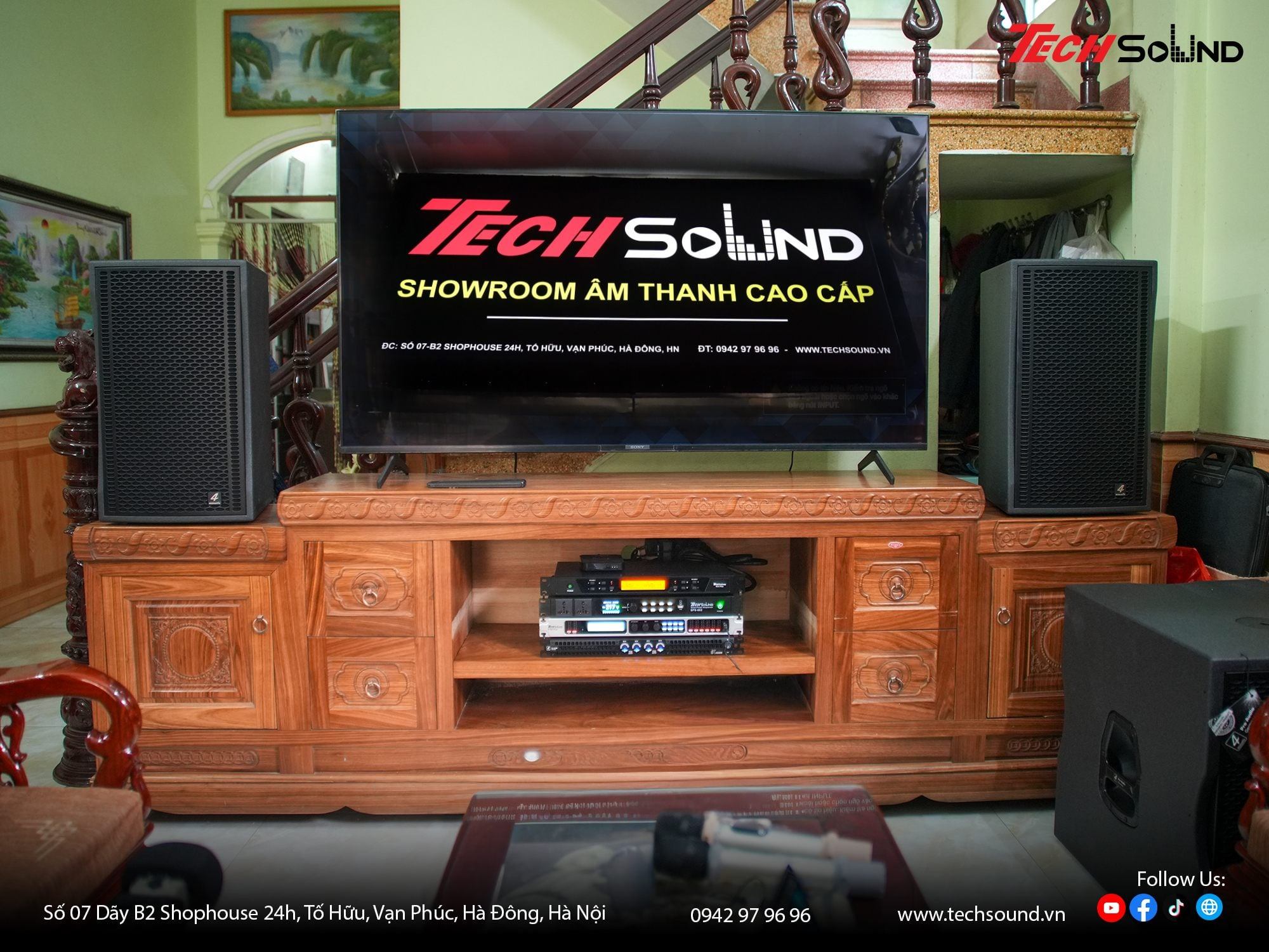 dàn karaoke gia đình 4Acoustic DR12 1