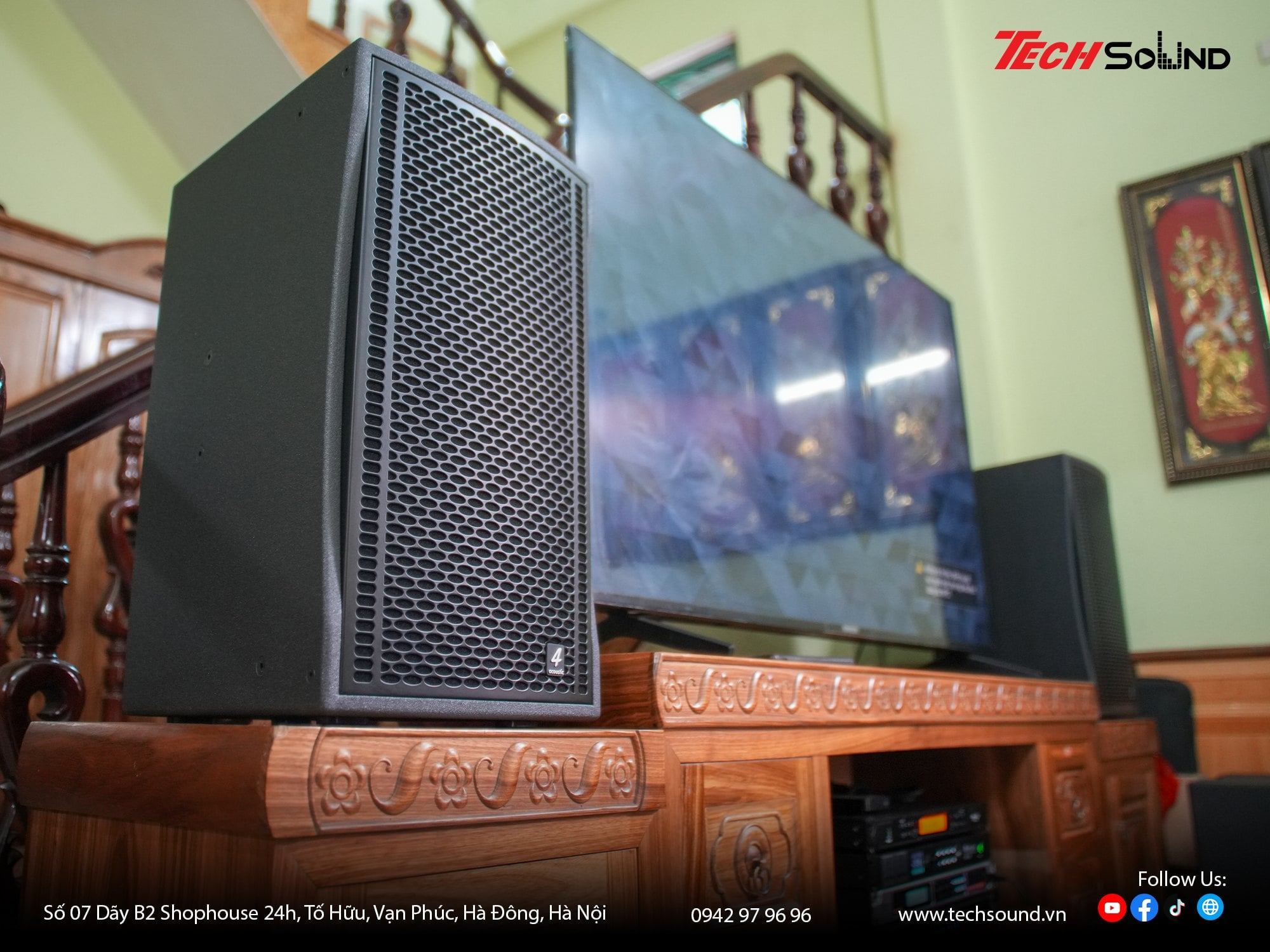 dàn karaoke gia đình 4Acoustic DR12 2