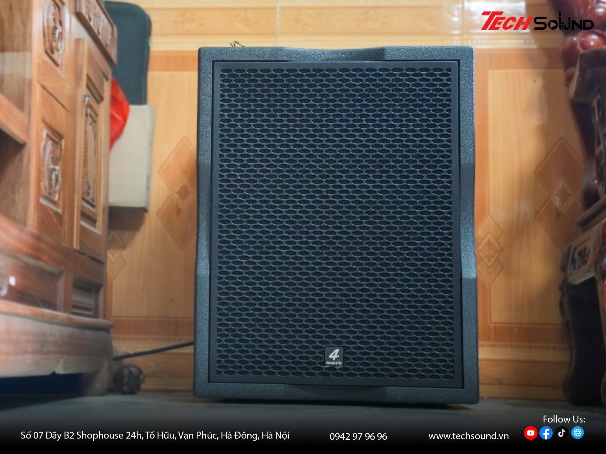 dàn karaoke gia đình 4Acoustic DR12 3