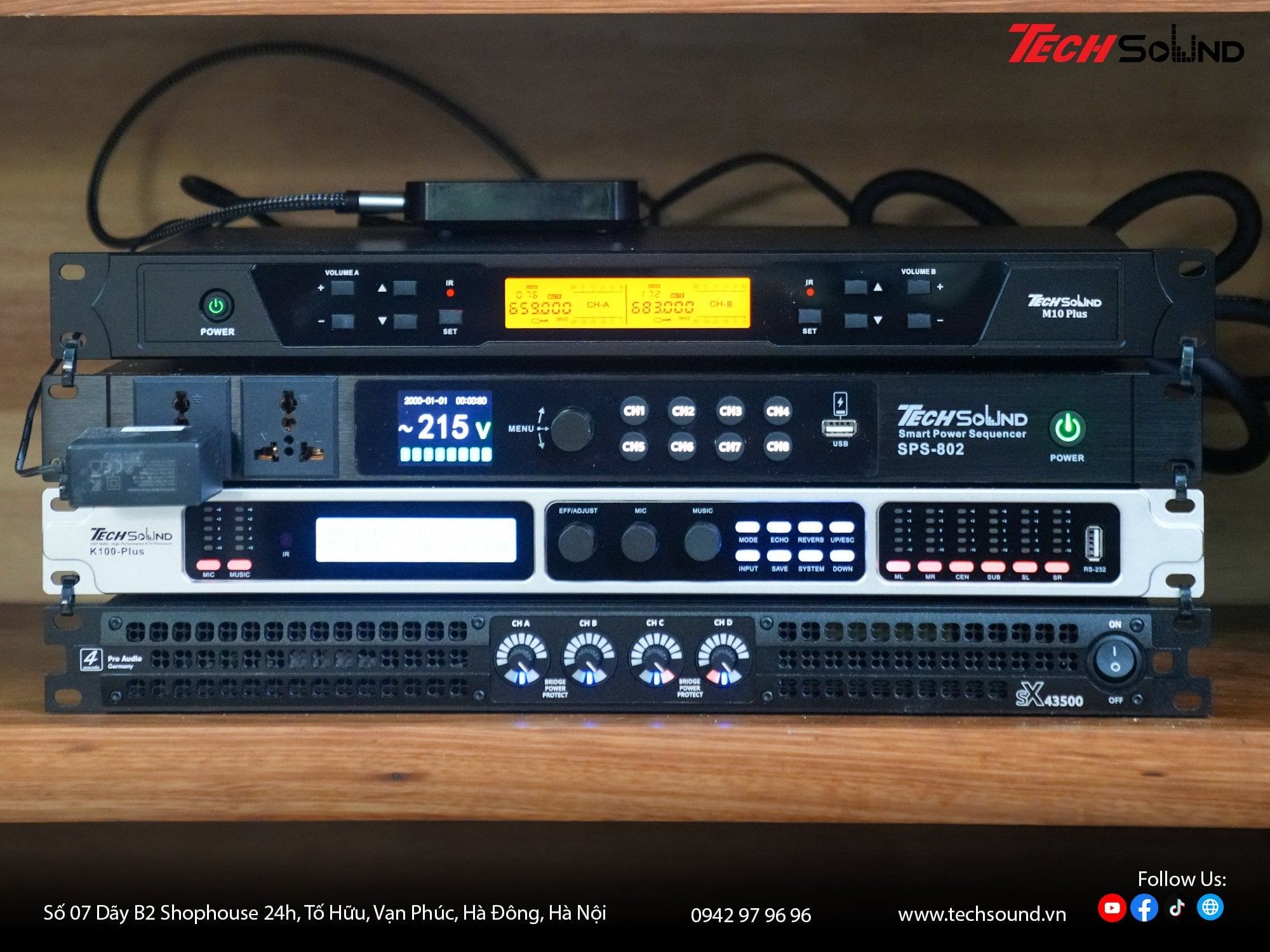 dàn karaoke gia đình 4Acoustic DR12 4