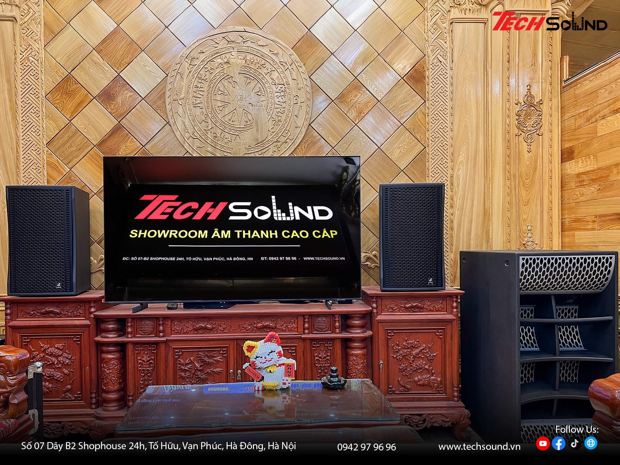 dàn karaoke gia đình 4Acoustic DR12 5