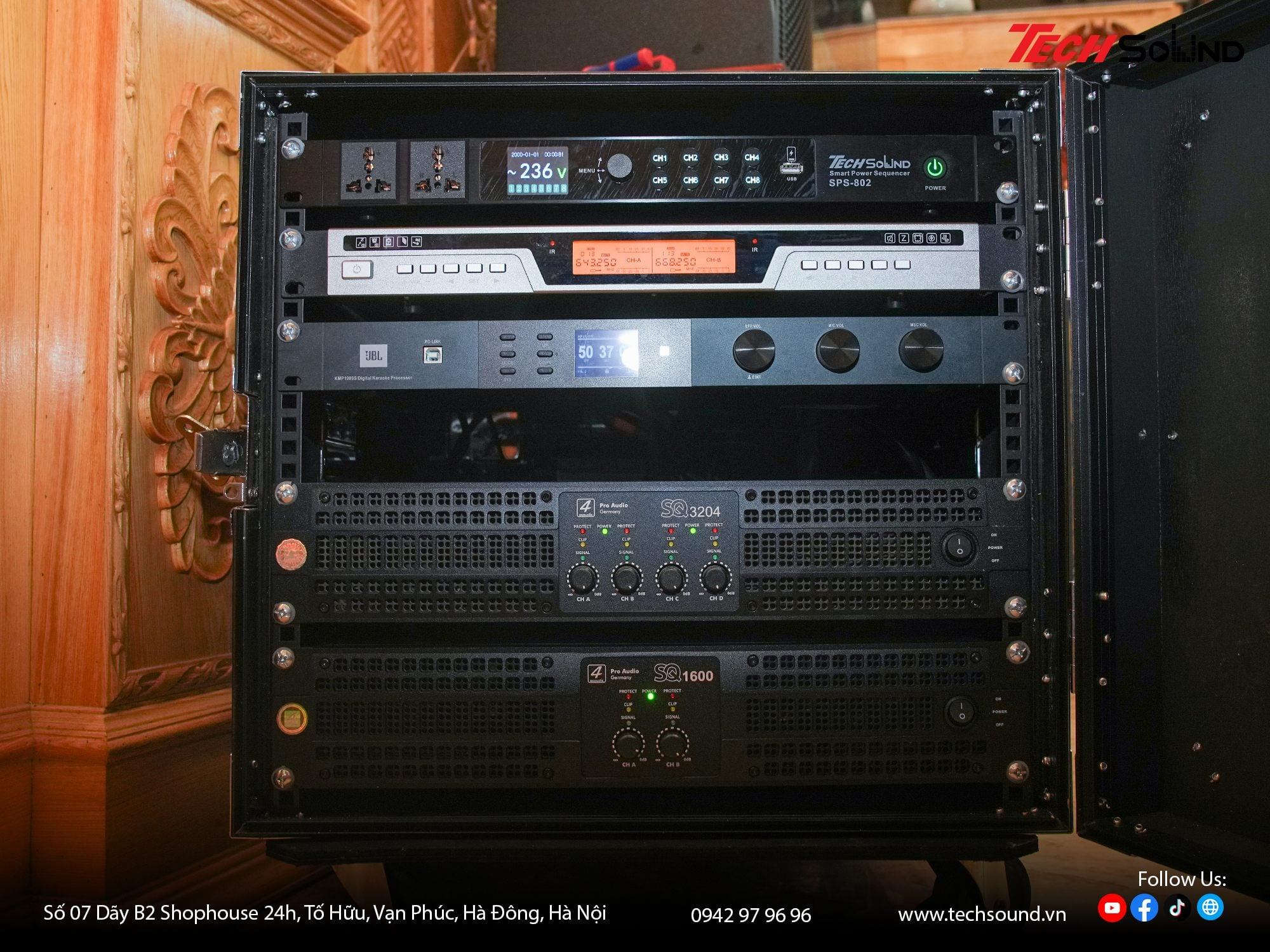 dàn karaoke gia đình 4Acoustic DR12 8