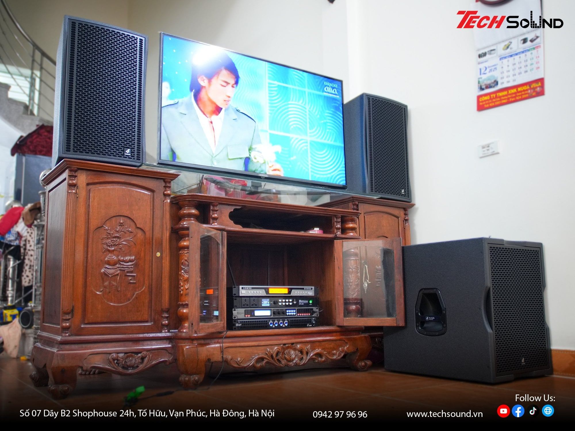 dàn karaoke gia đình 4Acoustic DR12 9