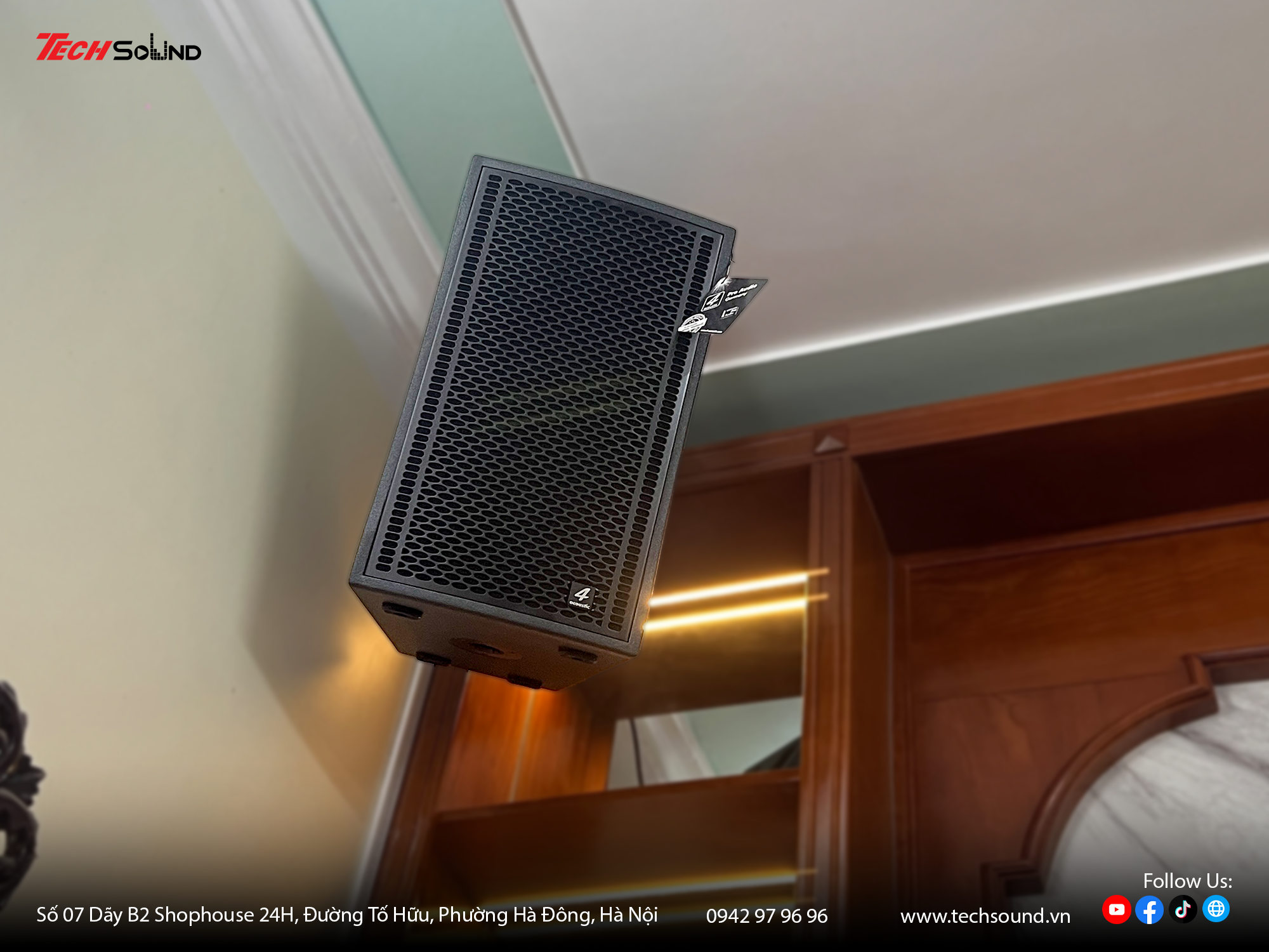 DÀN KARAOKE 4ACOUSTIC DR12 TẠI HẢI PHÒNG