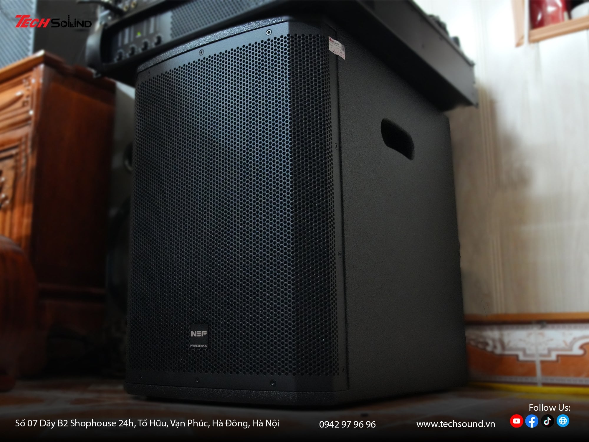 Dàn loa karaoke NSP Audio HS10