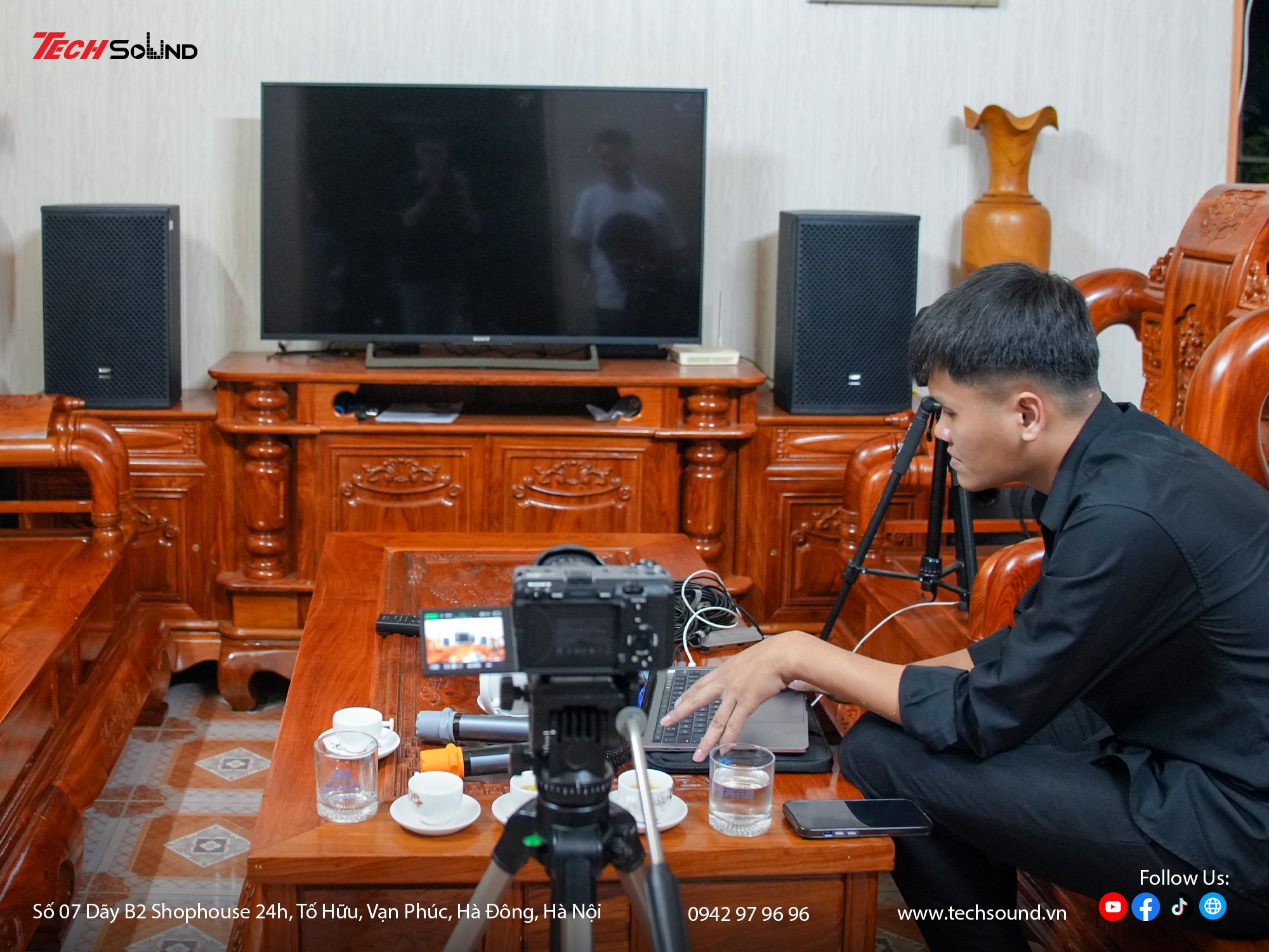 Dàn loa karaoke NSP Audio HS10