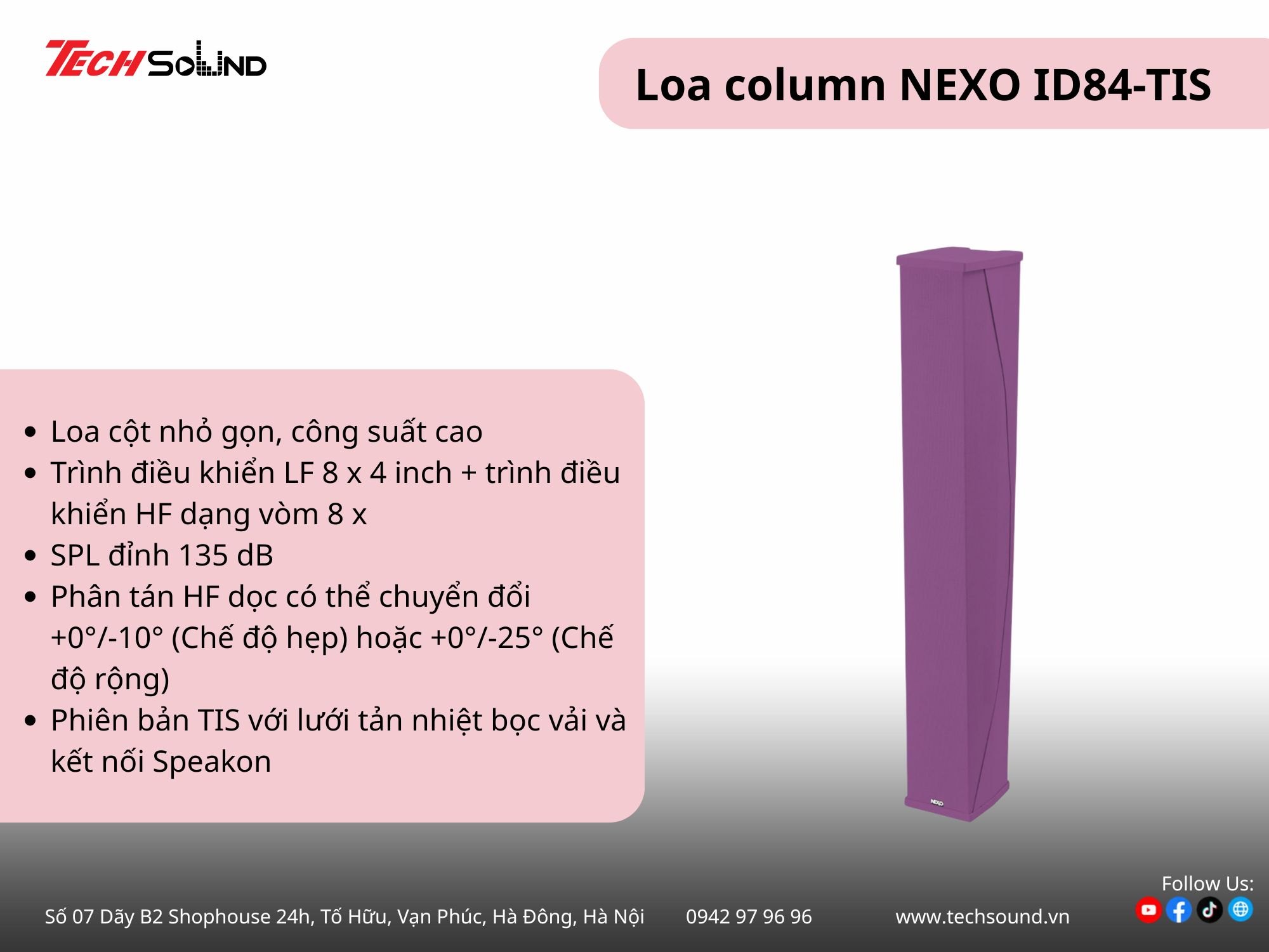 loa column NEXO 4