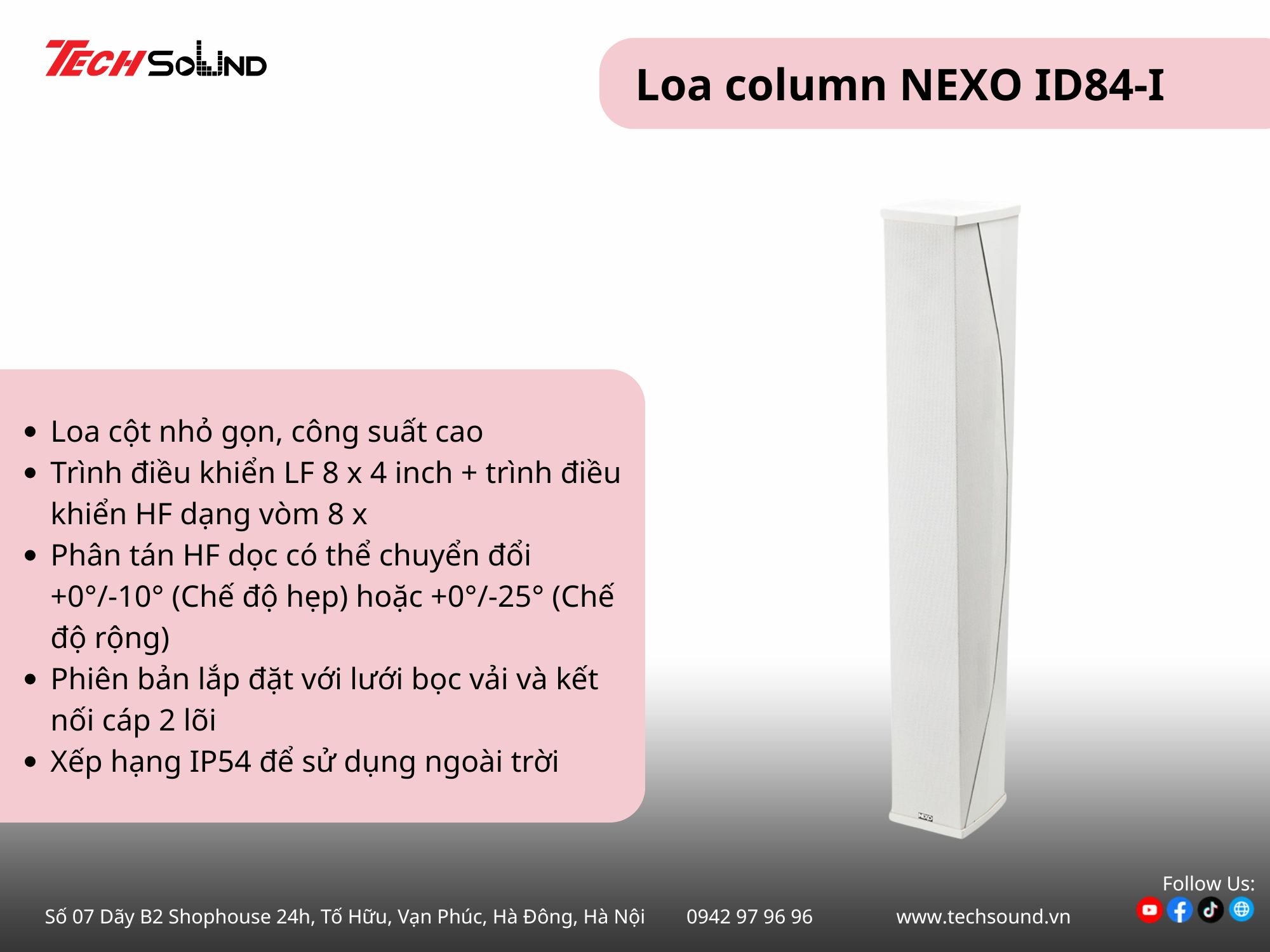 loa column NEXO 5