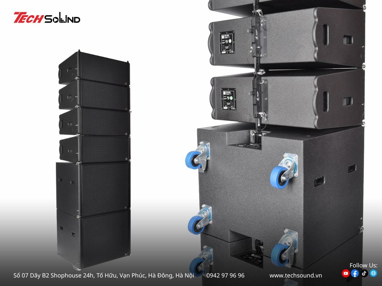 Loa Line Array 4Acoustic PCS 210L 2