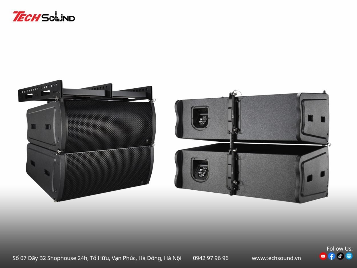 Loa line array 4 Acoustic PCS 212L 1