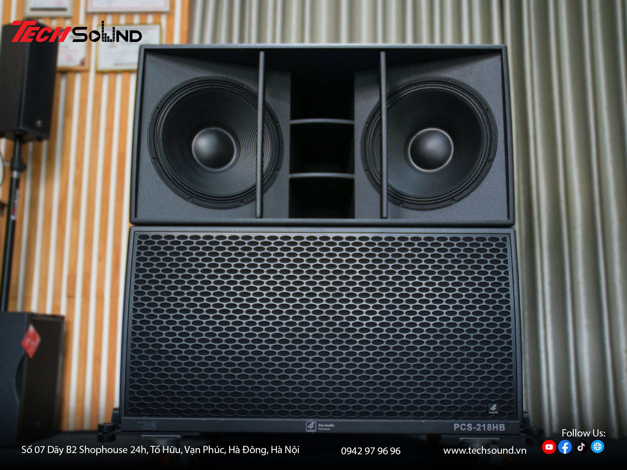 Loa Sub 4 Acoustic PCS 218HB 2