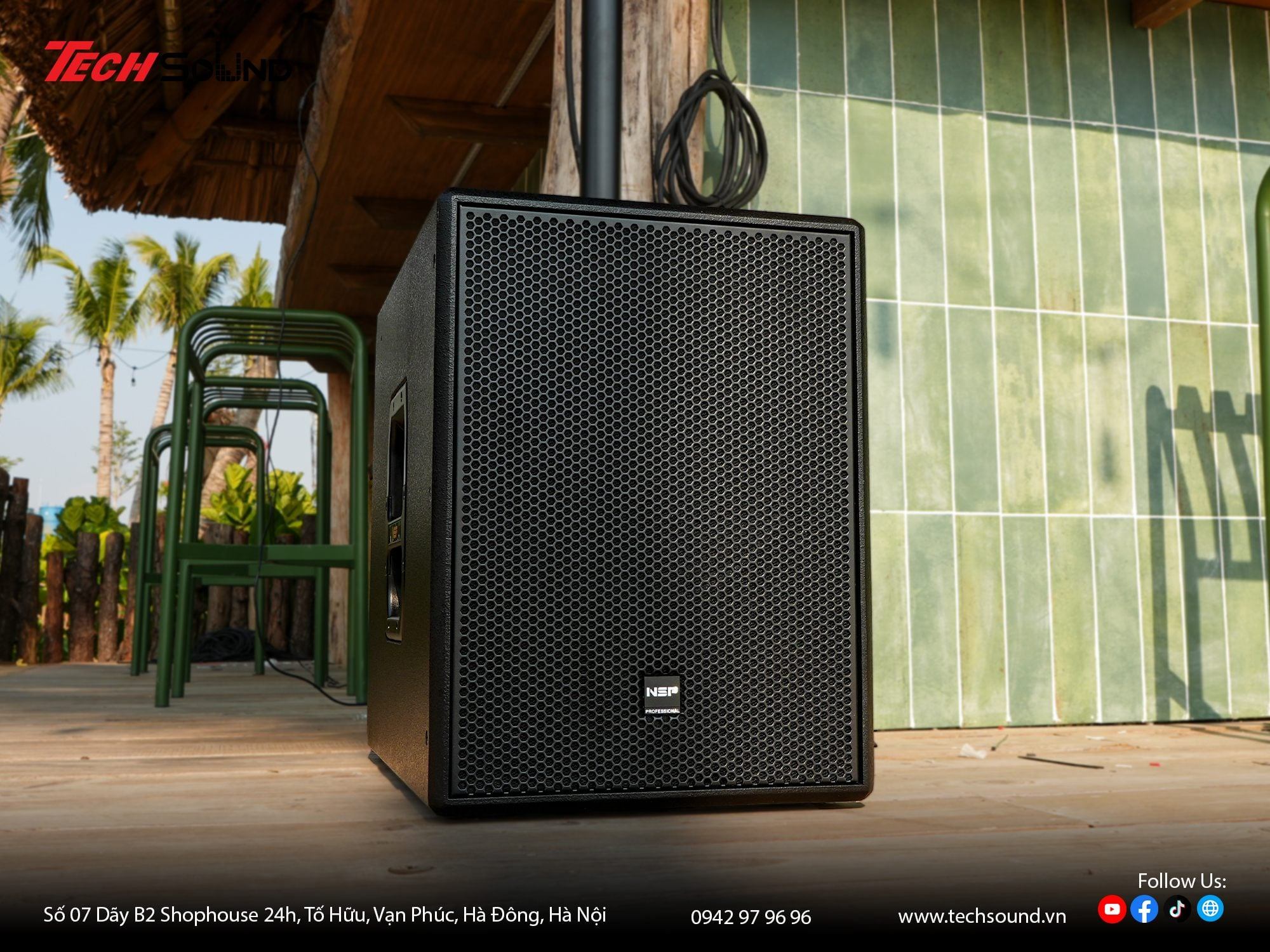Loa Sub Active NSP Audio HS15SA
