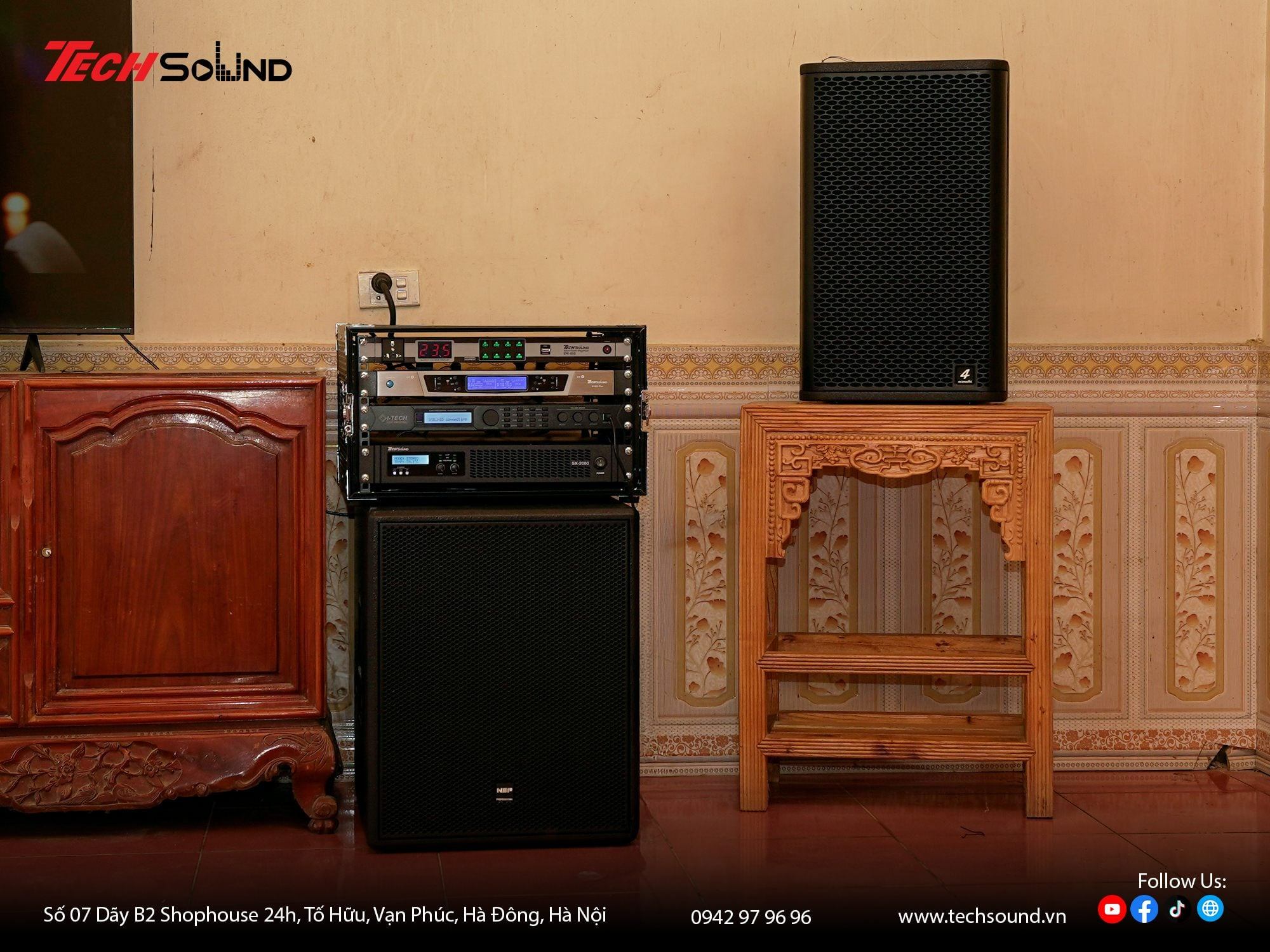 Loa Sub Active NSP Audio HS15SA