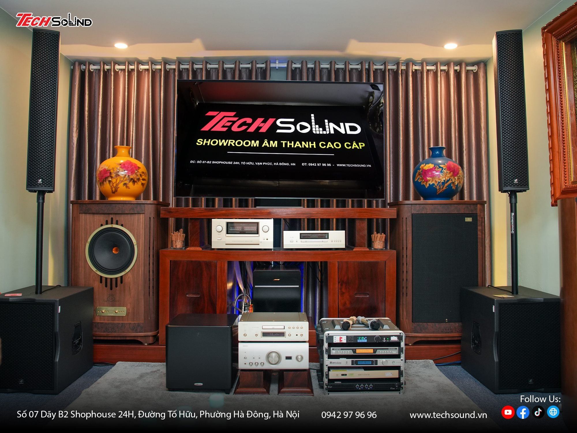 dàn loa karaoke chơi Tết cho phòng khách 1