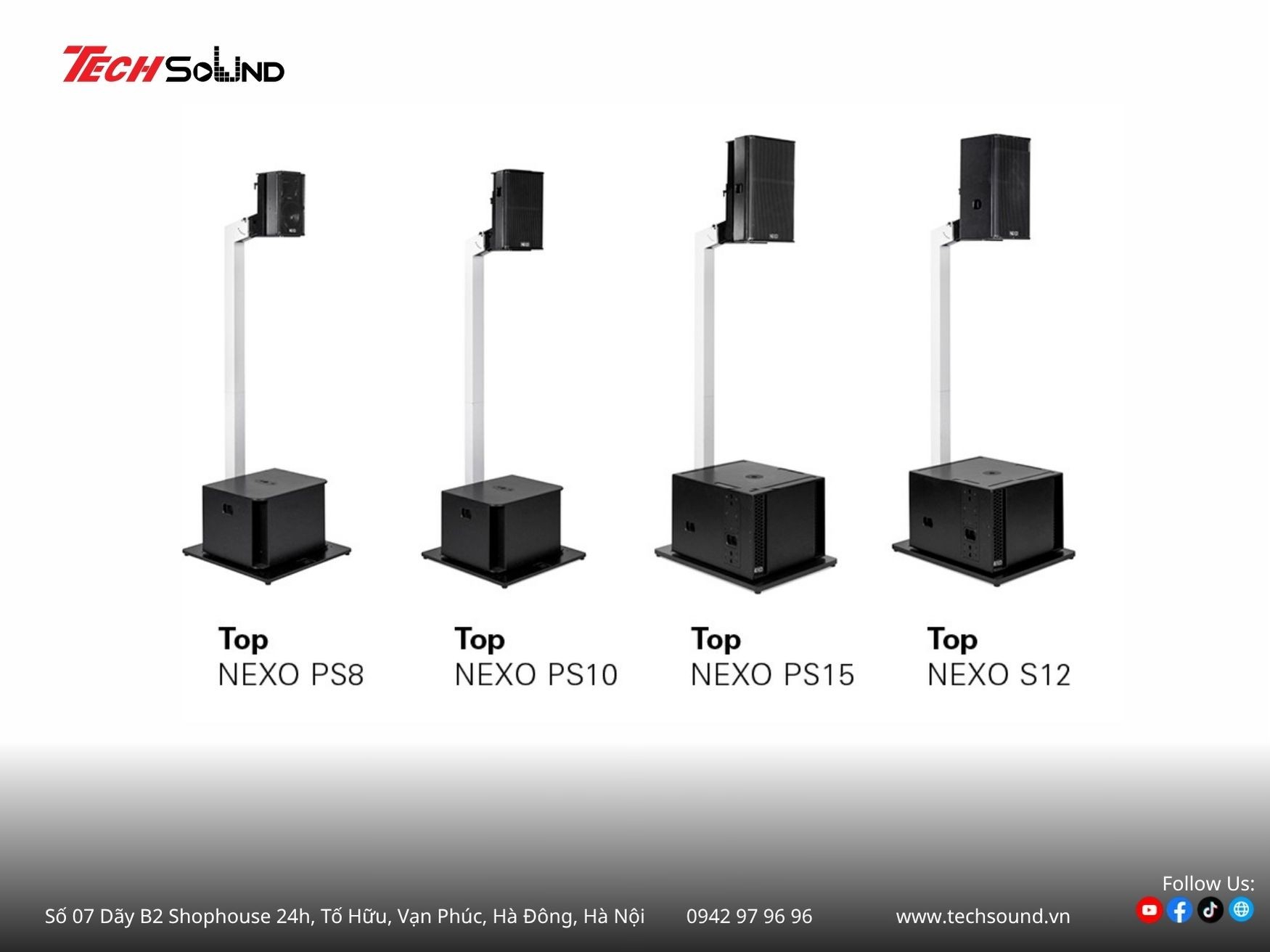so sánh các dòng loa NEXO 2