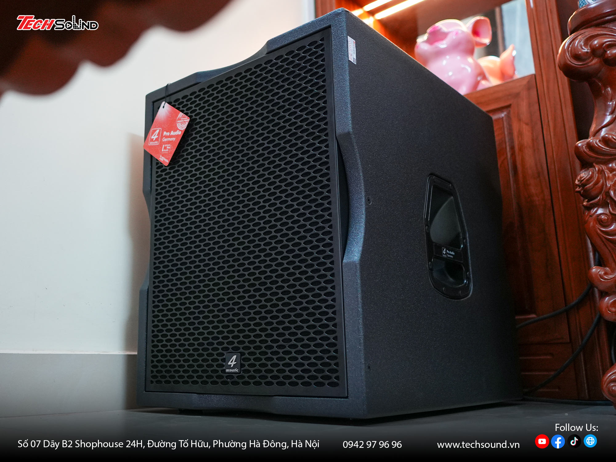 DÀN KARAOKE 4ACOUSTIC DR12 TẠI HẢI PHÒNG