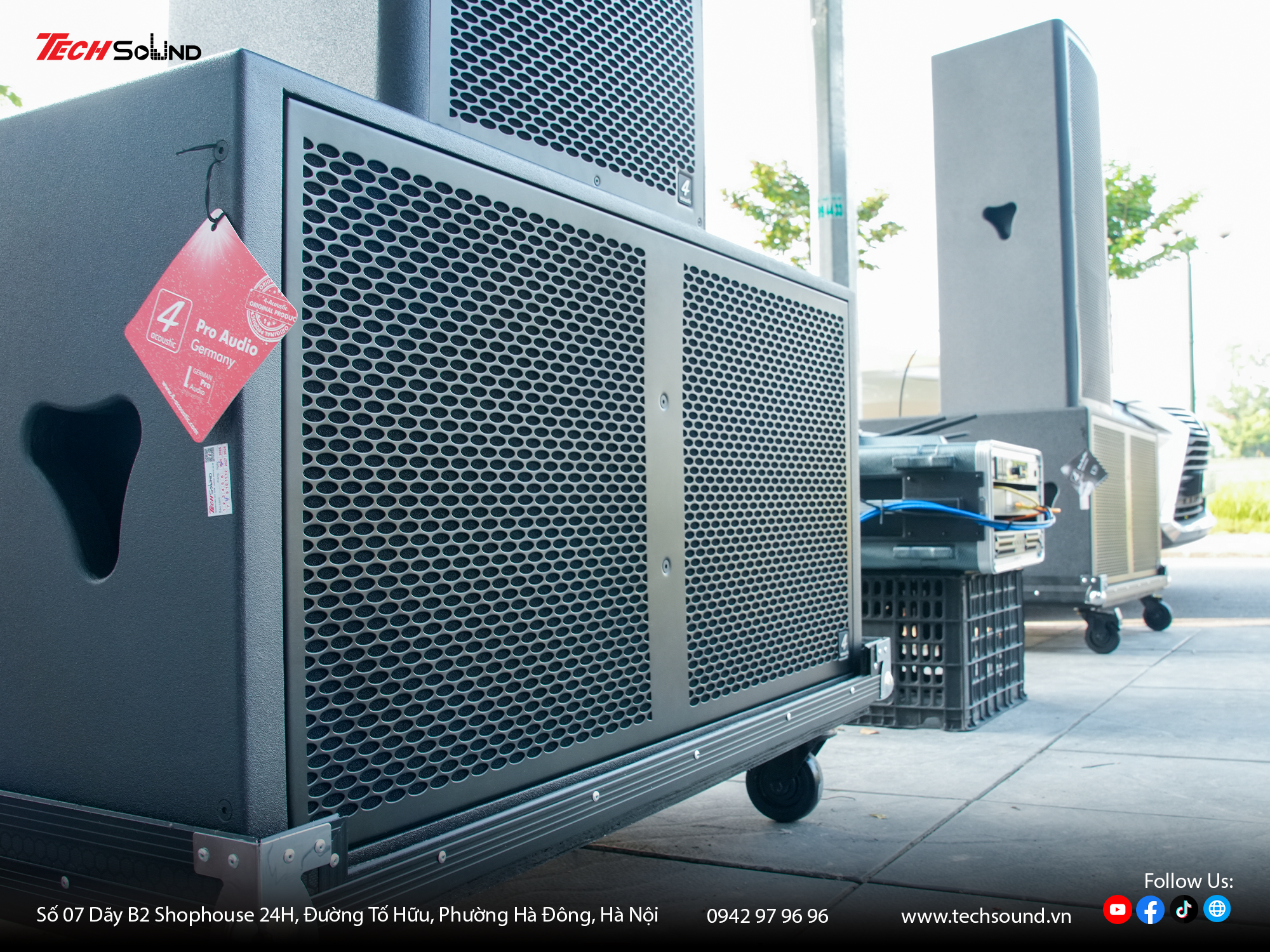 Dàn loa 4Acoustic HCS215F, Hà Nội