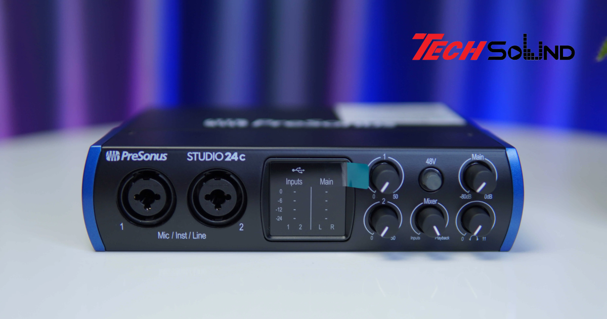 Soundcard thu âm chuyên nghiệp – Trái tim của phòng thu tại gia