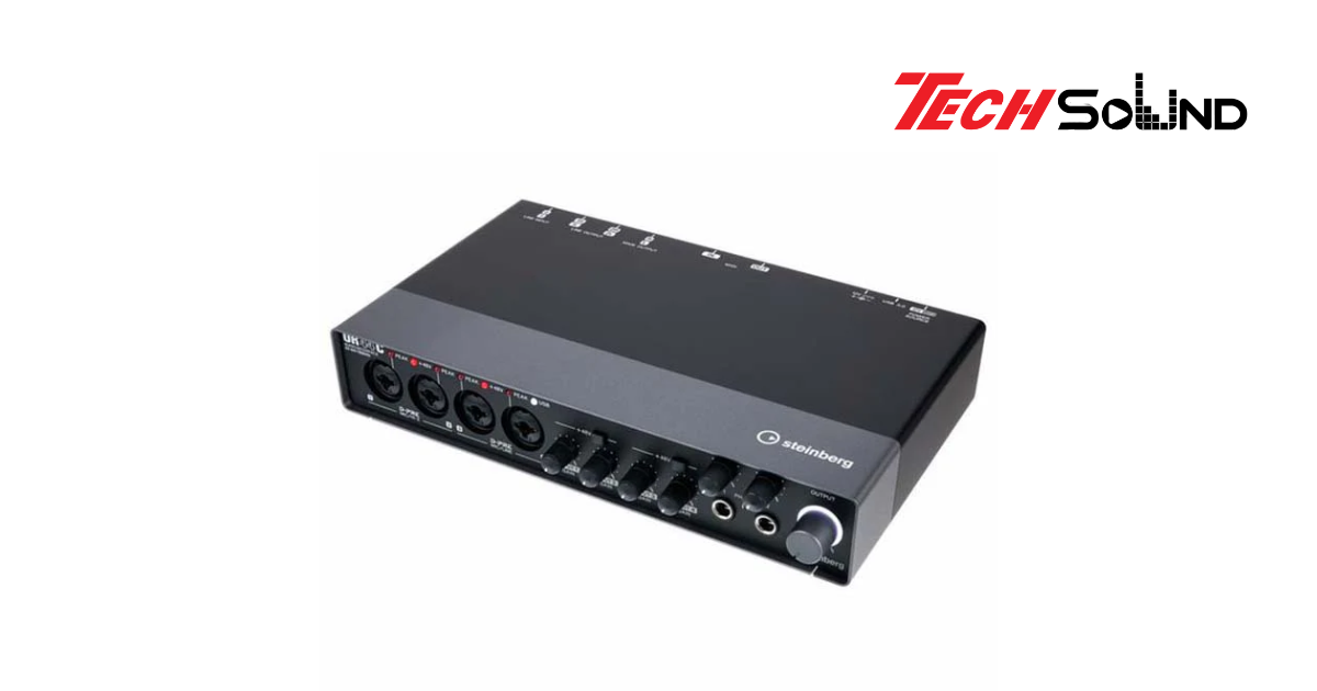 Soundcard thu âm chuyên nghiệp – Trái tim của phòng thu tại gia