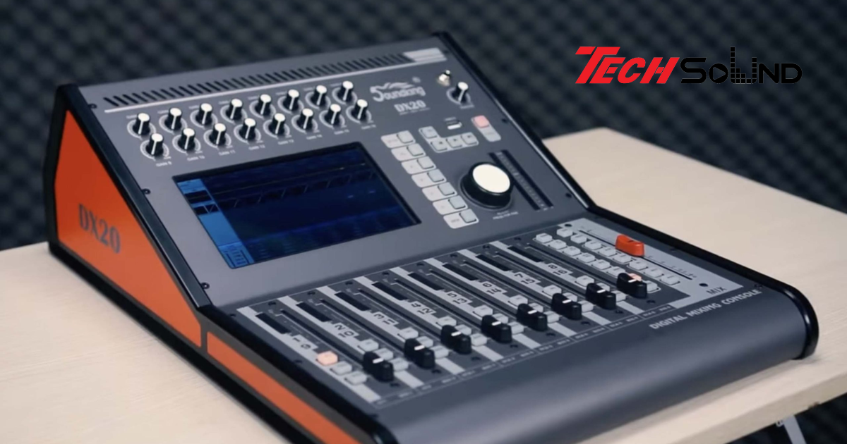 Mixer kỹ thuật số mini – Giải pháp gọn nhẹ cho sân khấu di động