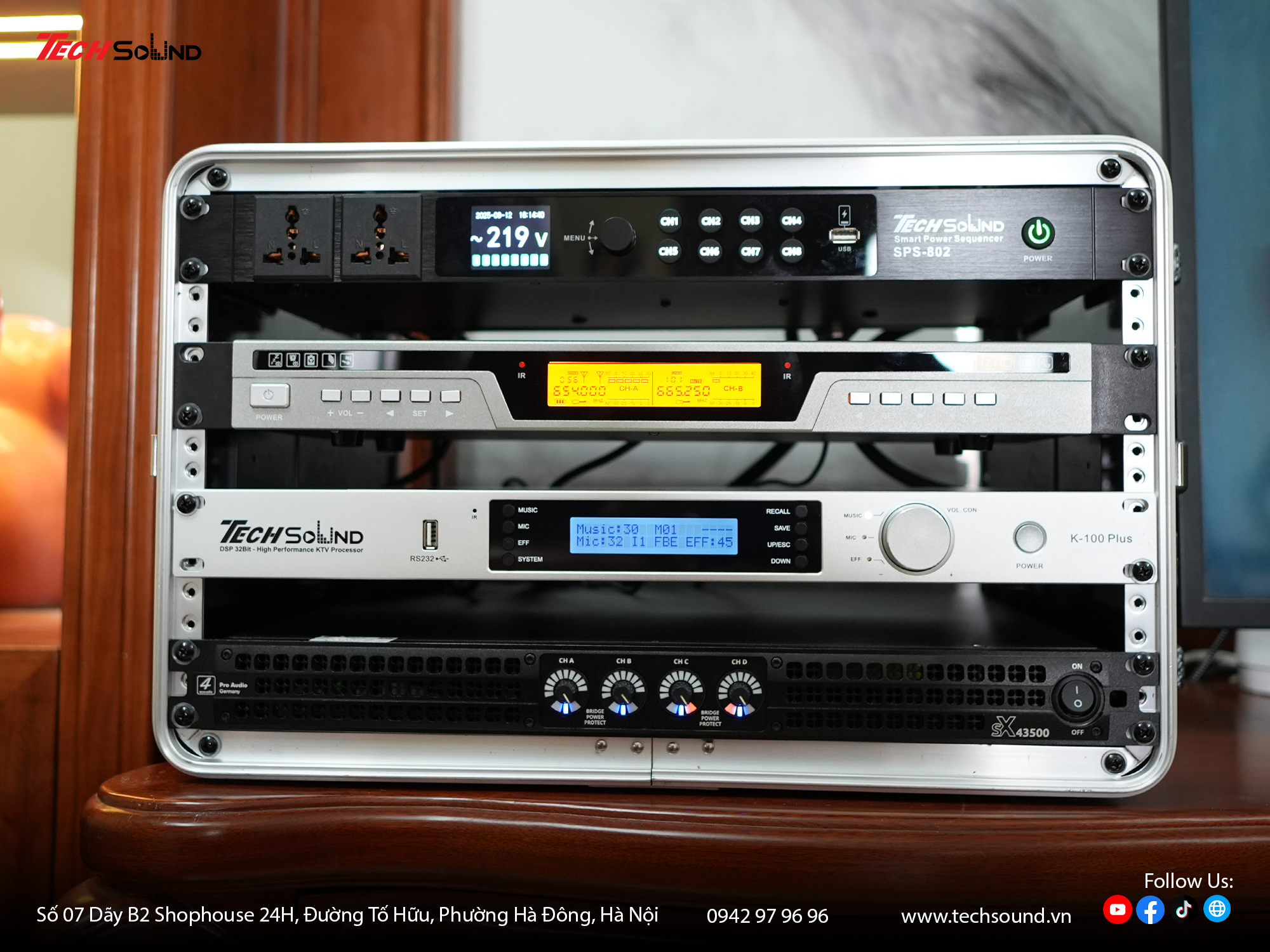 DÀN KARAOKE 4ACOUSTIC DR12 TẠI HẢI PHÒNG