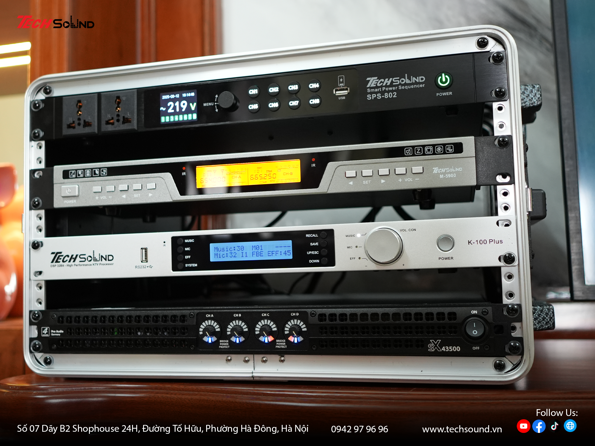 DÀN KARAOKE 4ACOUSTIC DR12 TẠI HẢI PHÒNG