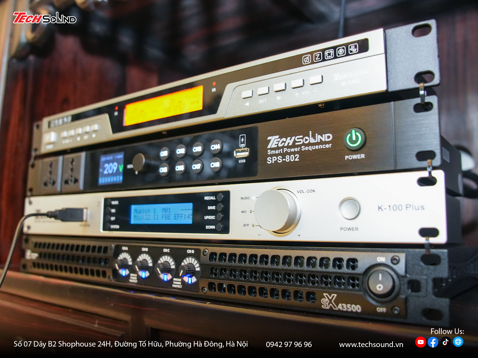 Dàn karaoke 4Acoustic DR12 tại Đan Phượng, Hà Nội