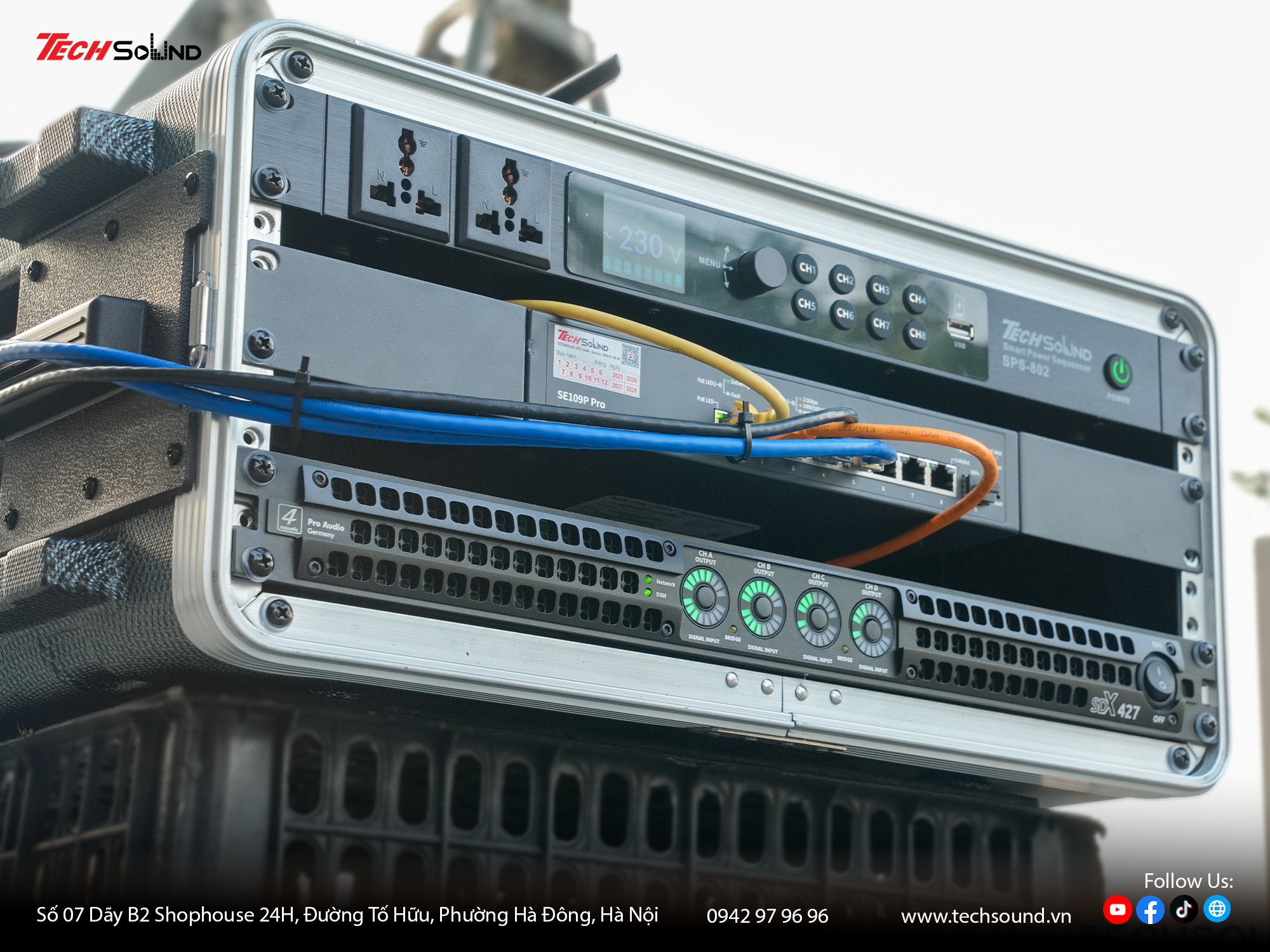 Dàn loa 4Acoustic HCS215F, Hà Nội