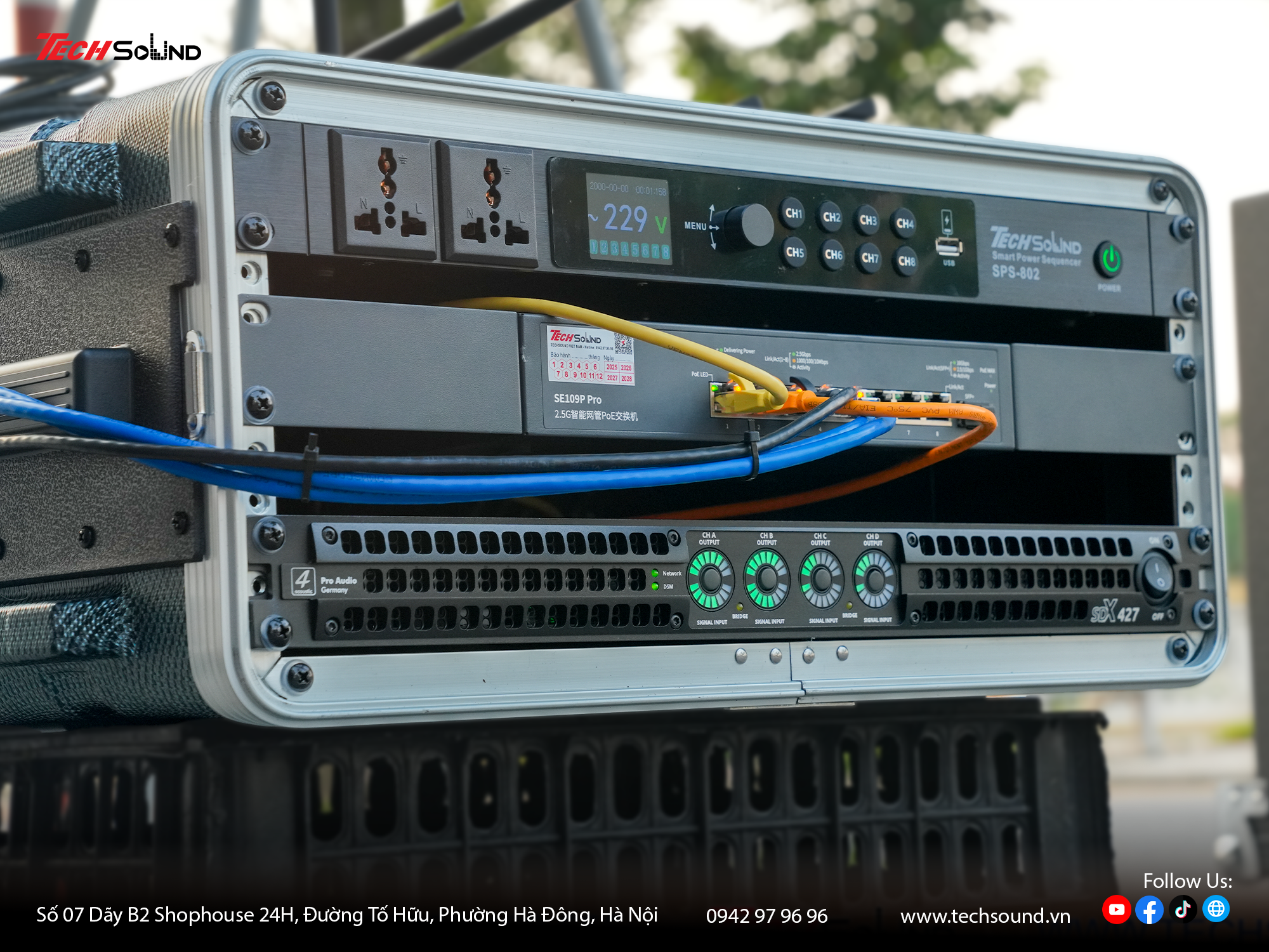 Dàn loa 4Acoustic HCS215F, Hà Nội