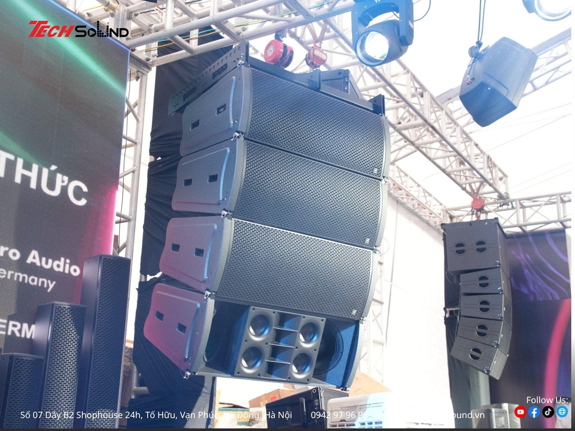 thương hiệu âm thanh Tech Sound đem đến Plase Show Hà Nội 2025 2