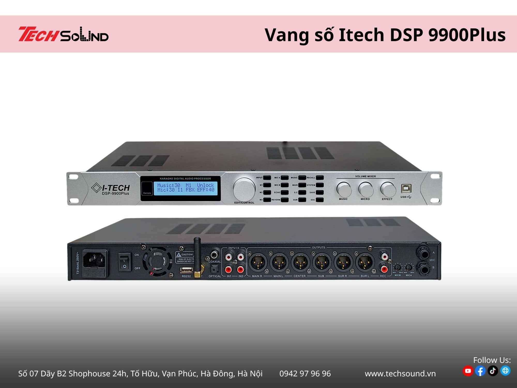 Vang số Itech DSP 9900Plus 1