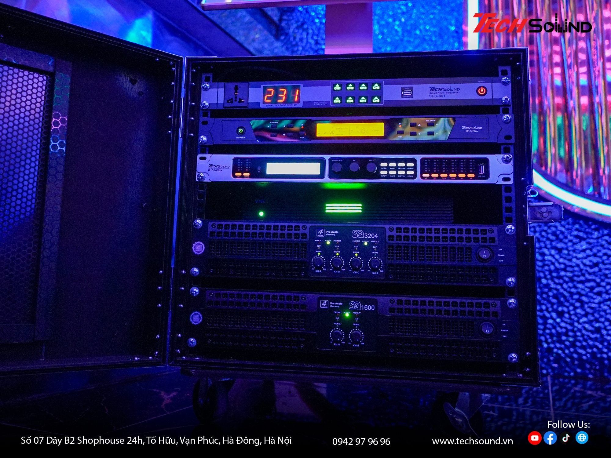 vang số cao cấp Techsound K100 Plus ver2 2